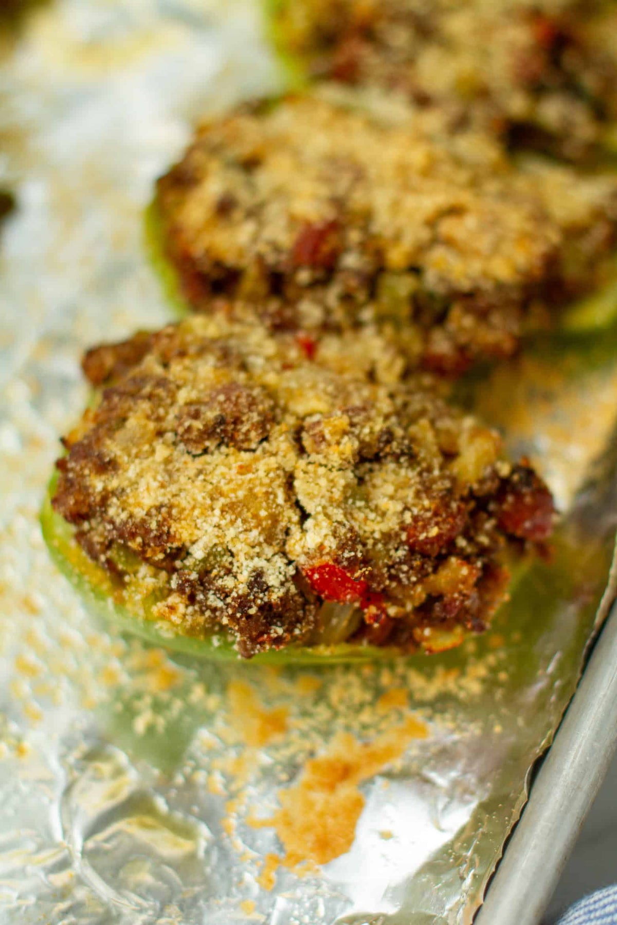 Kenneth Temple Stuffed Merliton (Chayote Squash)
