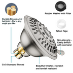5-Spray Fixed Shower Head