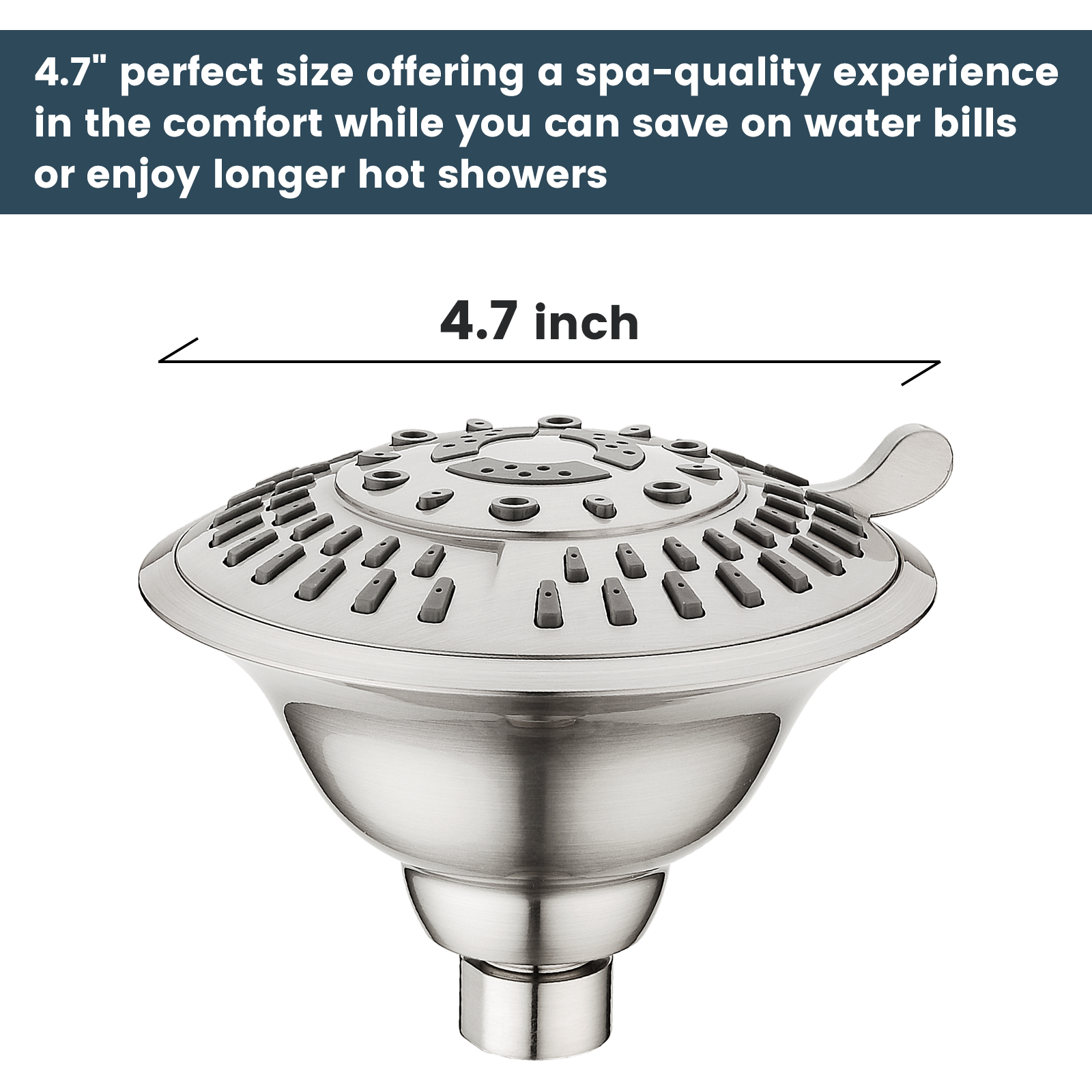 5-Spray Fixed Shower Head