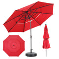 Ainfox 10FT 3 tier vented Outdoor Table Umbrella