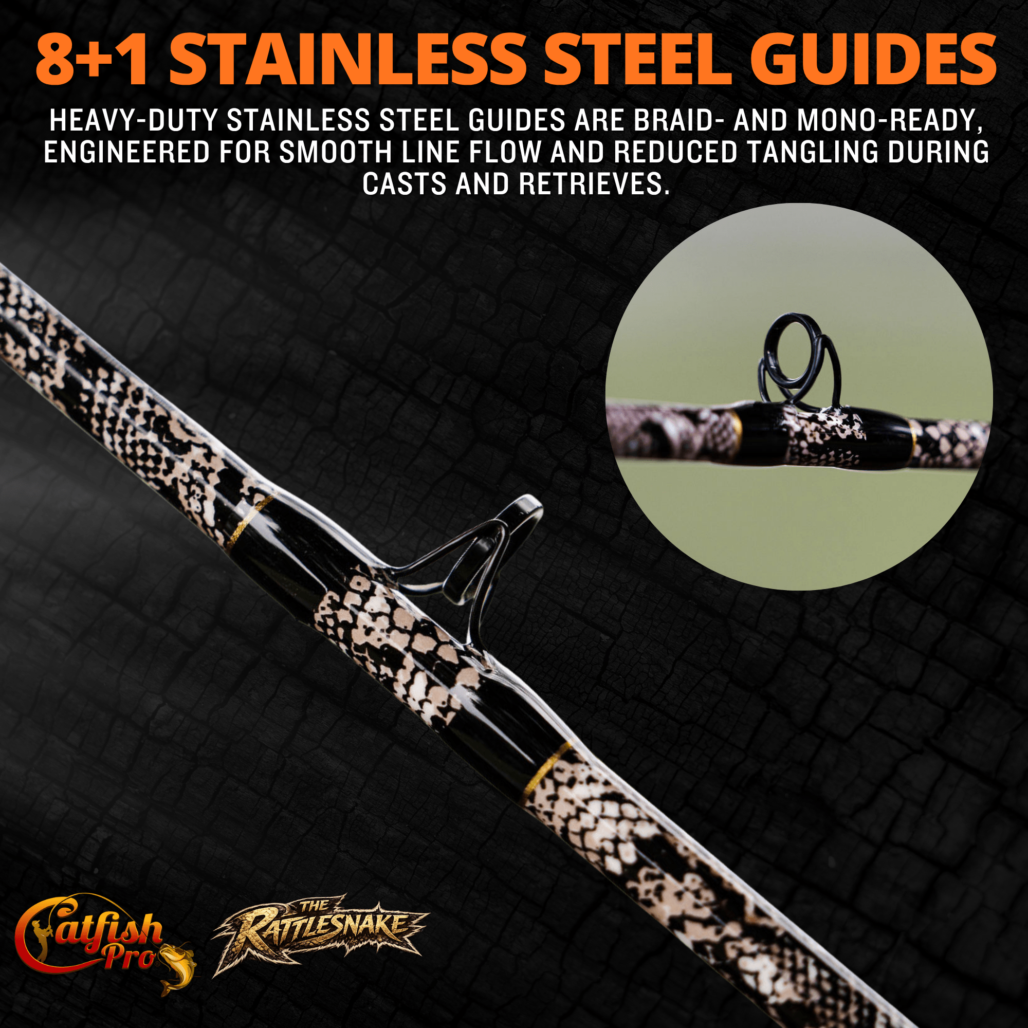 Rattlesnake Casting Rod  Limited Edition