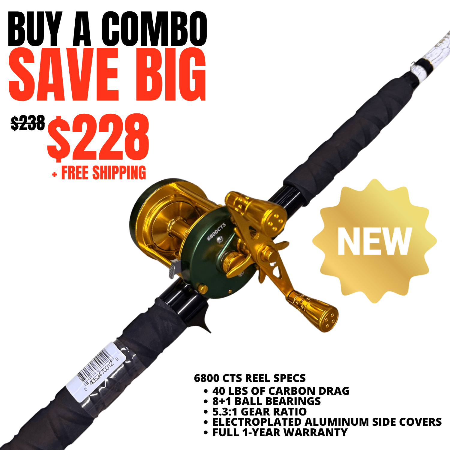 The Testament of Time Casting Rod - Limited Edition Rod