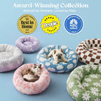 LE SURE Donut Dog Bed – 7 Sizes, 5 Patterns