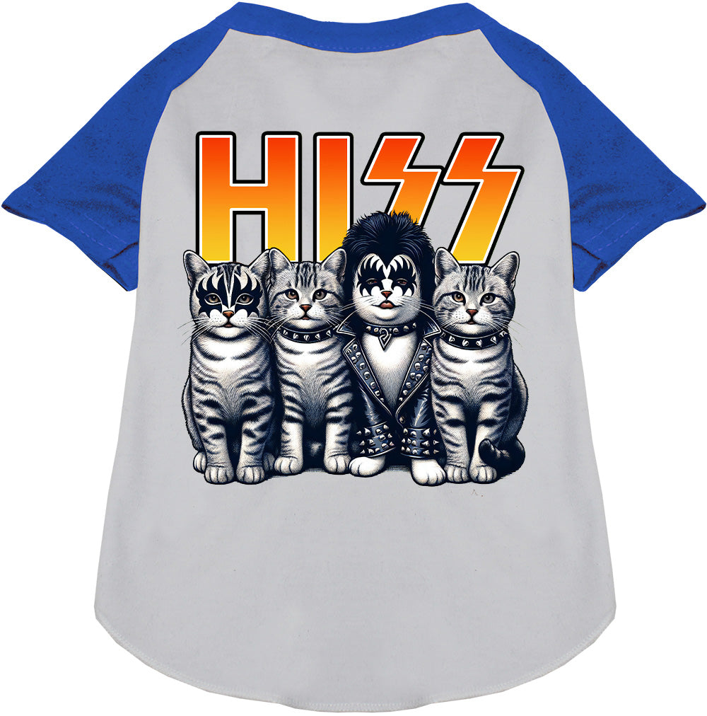 Hiss Kitties Pet Raglan Shirt