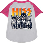 Hiss Kitties Pet Raglan Shirt