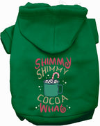 Shimmy Shimmy Cocoa What Christmas Pet Hoodie