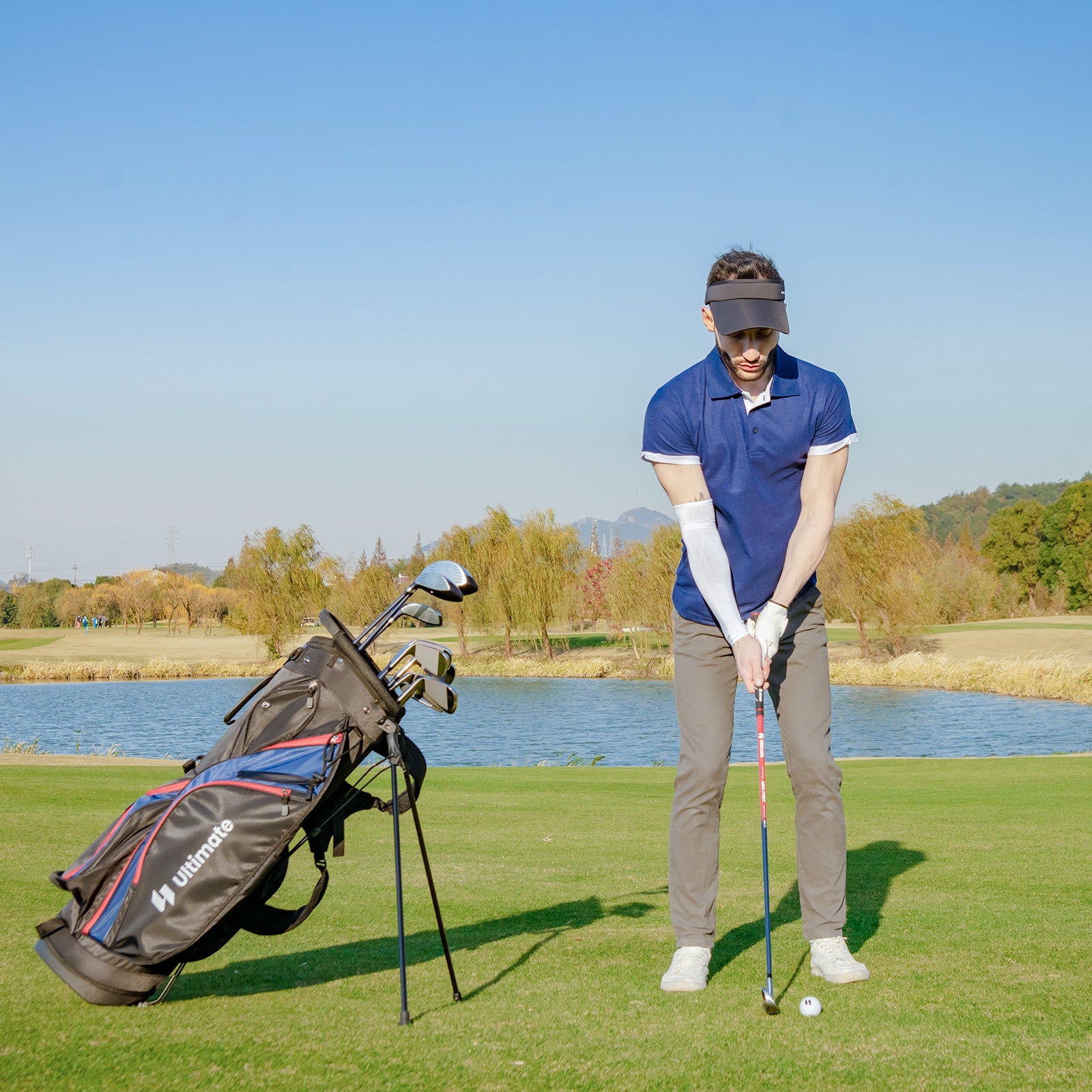 11 Pieces Complete Golf Club Package Set