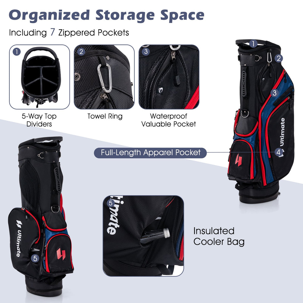 11 Pieces Complete Golf Club Package Set