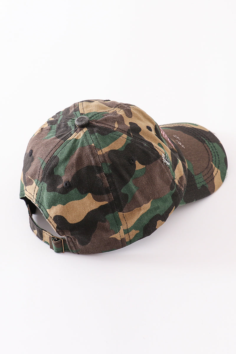 Flag Baseball Cap Mom & Me