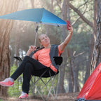 Beach Chair with Detachable Umbrella