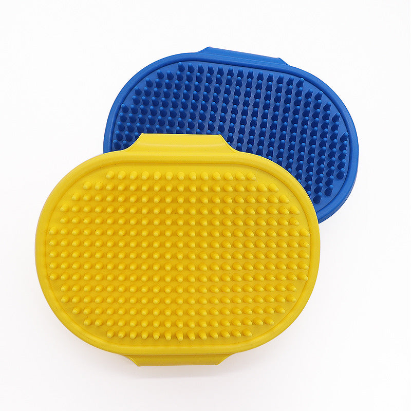 Soft Rubber Pet Bath Silicone Comb
