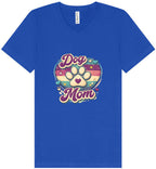 Retro Dog Mom V-Neck Shirt