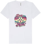Retro Dog Mom V-Neck Shirt