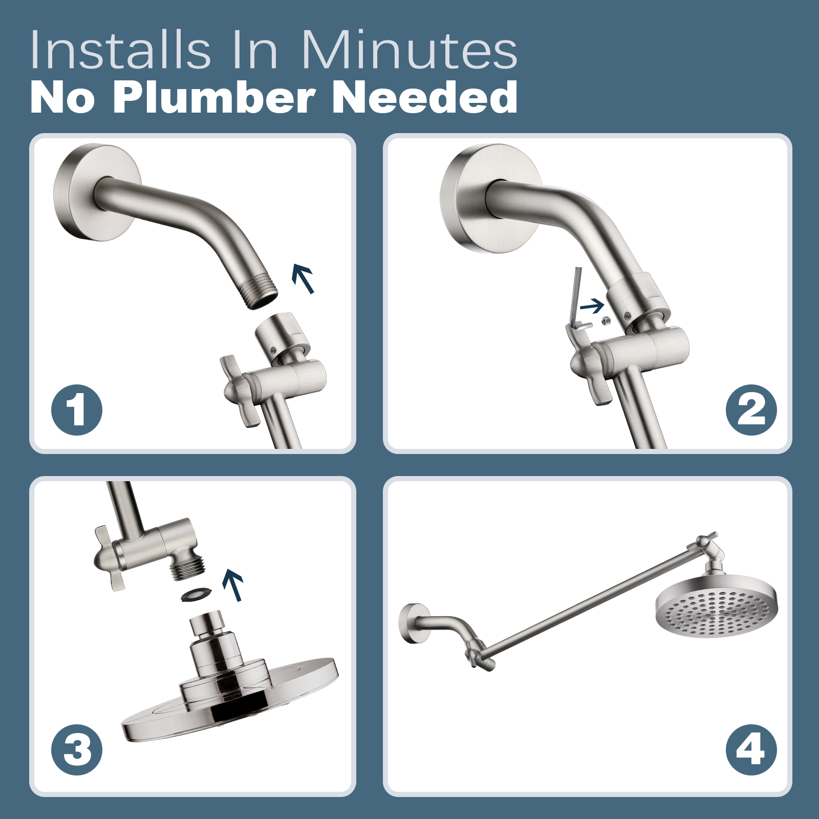 Shower Arm Extension