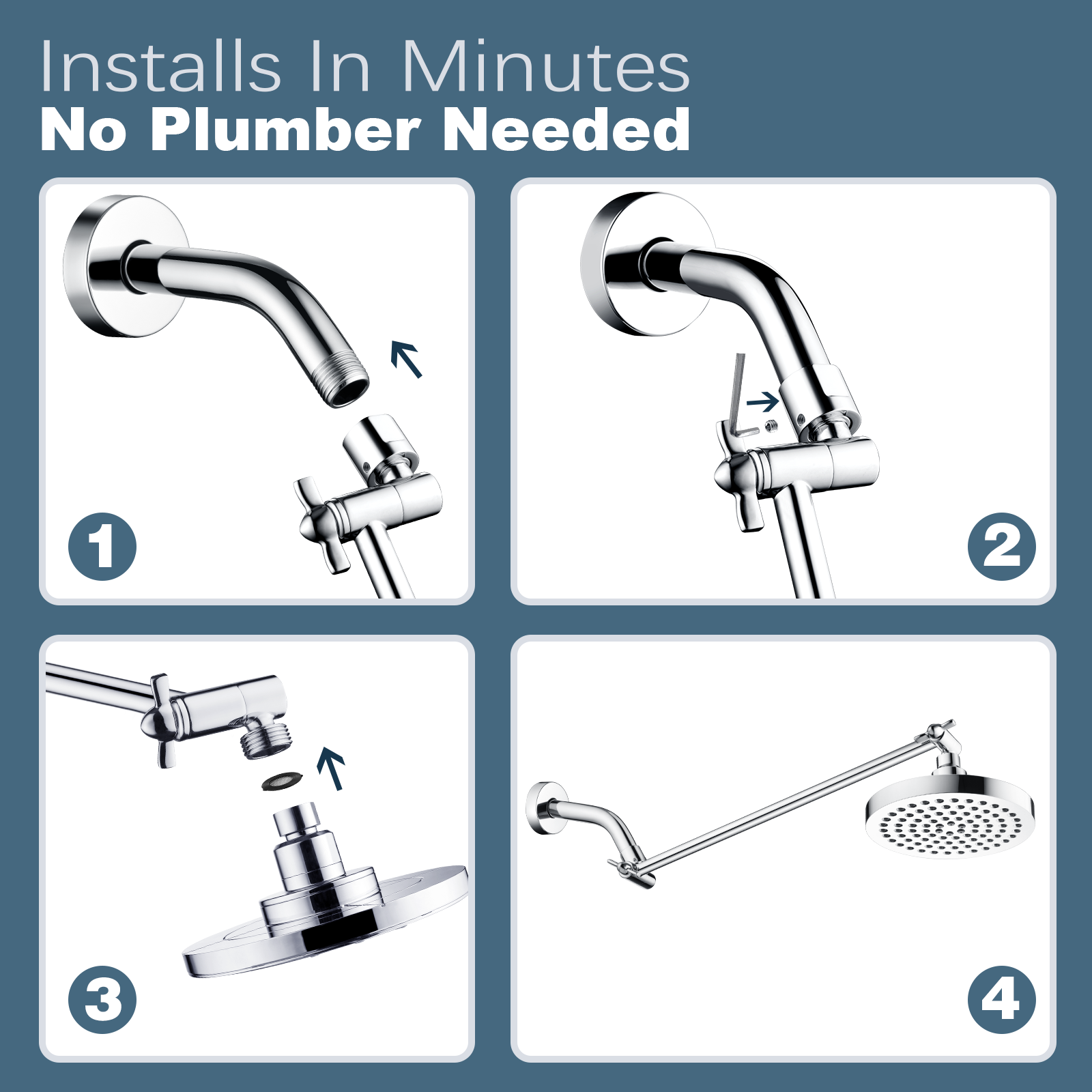 Shower Arm Extension
