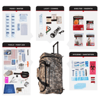 72-Hour Emergency Evacuation Survival Rolling Bag
