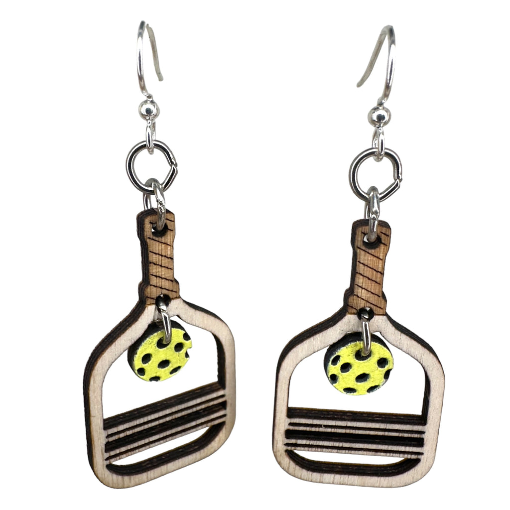 Pickle Ball Earrings #1799