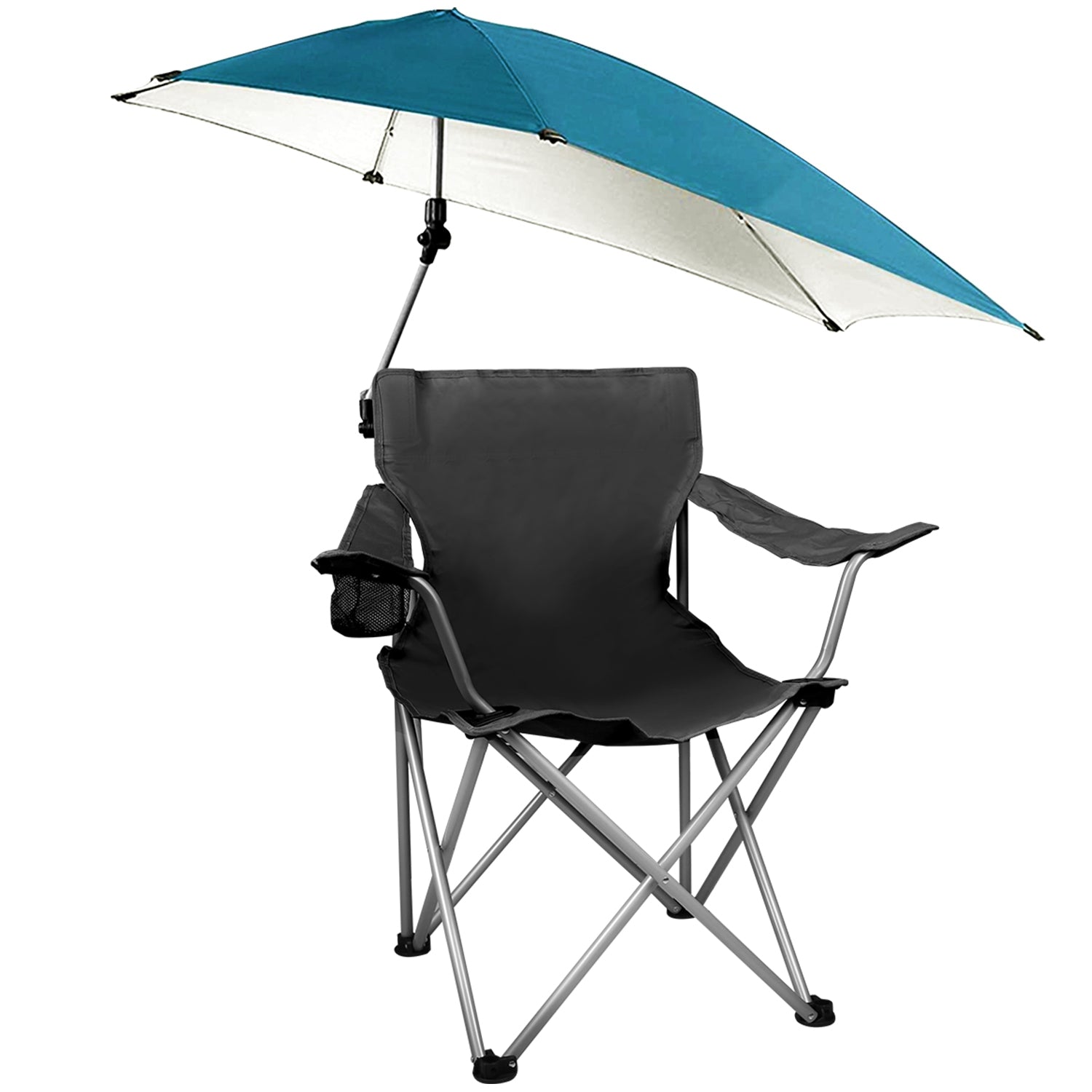 Beach Chair with Detachable Umbrella