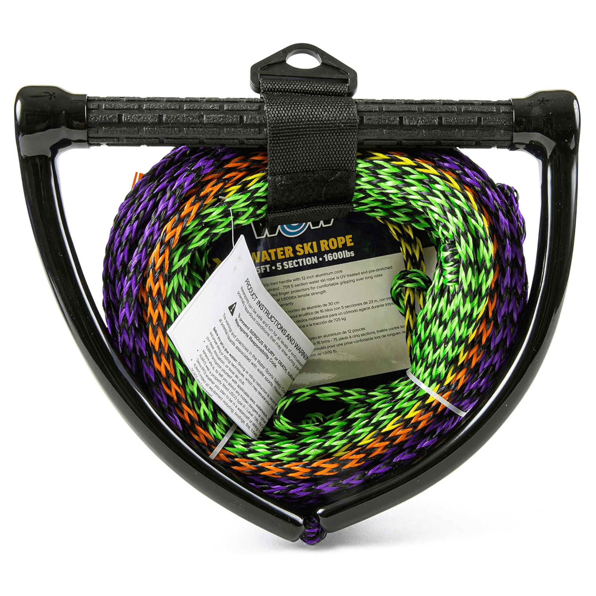 75ft 5-Section Pre-Stretched Water Ski Rope