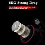 1000-7000 Metal Spool Spinning Reel Carp Fishing