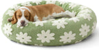 LE SURE Donut Dog Bed – 7 Sizes, 5 Patterns