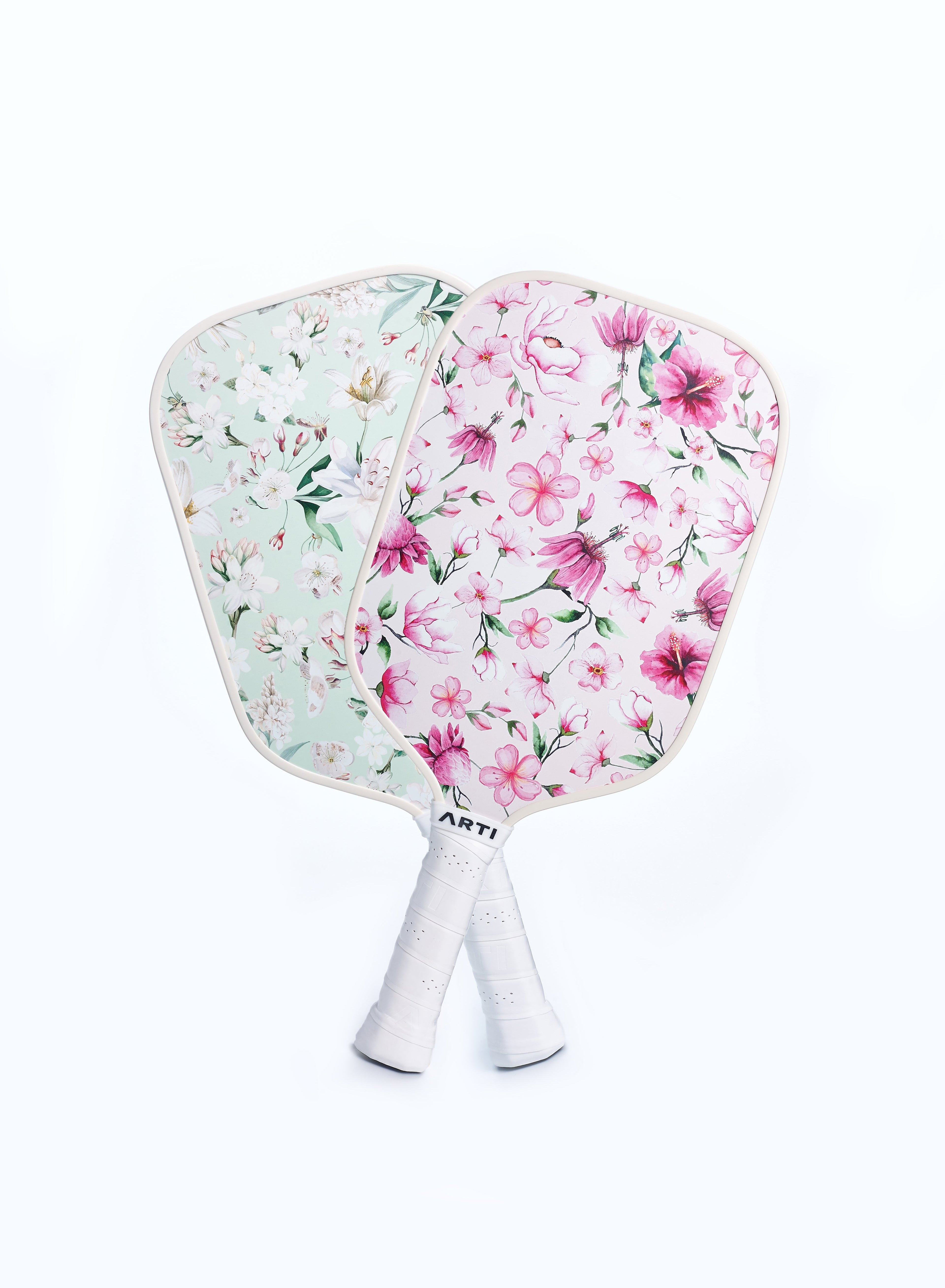"Flowers" Pickleball Paddle Set