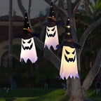 Glowing Ghost Witch Hat