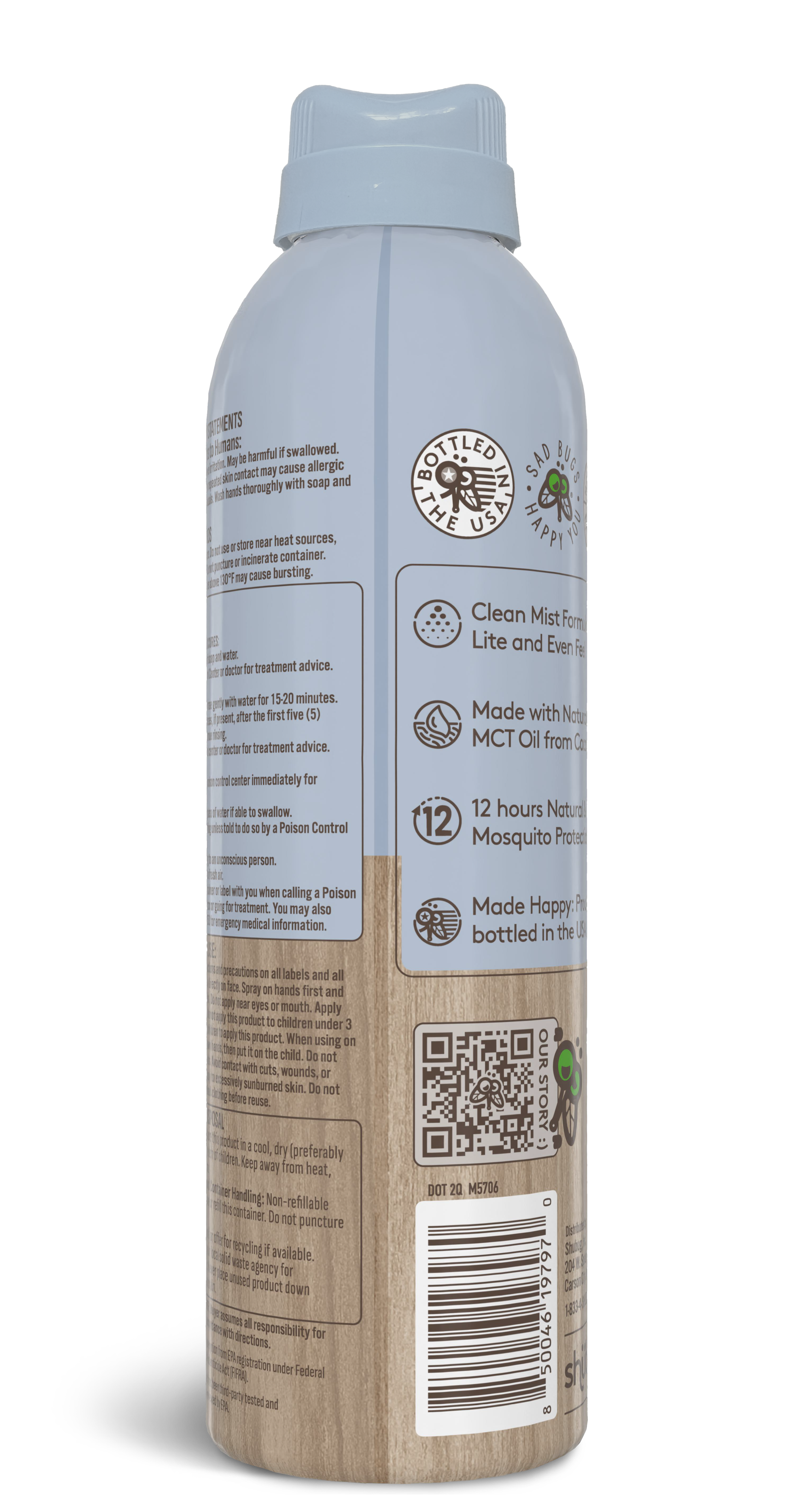 Shubug Kids  DEET FREE Insect Repellent