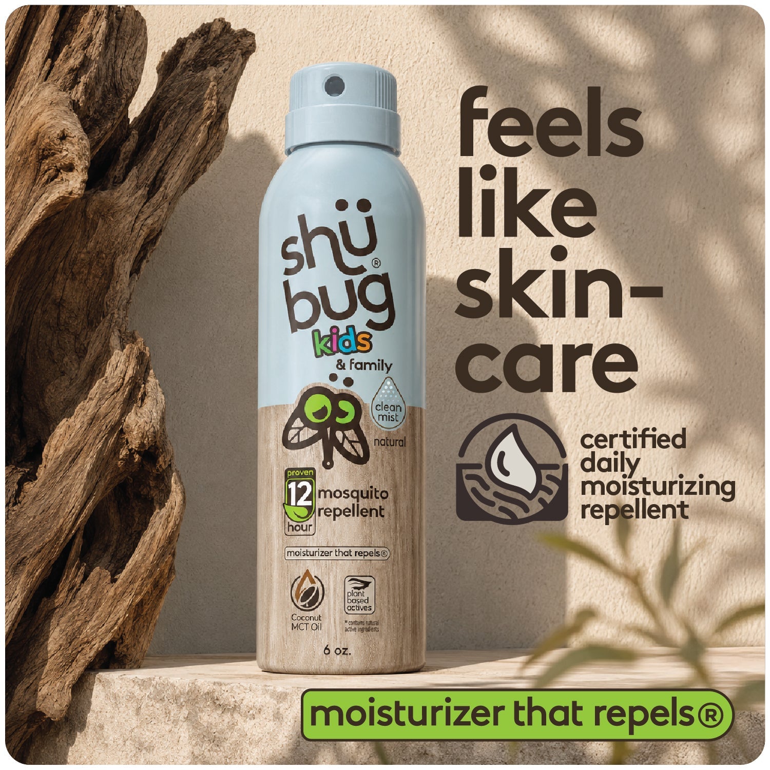 Shubug Kids  DEET FREE Insect Repellent