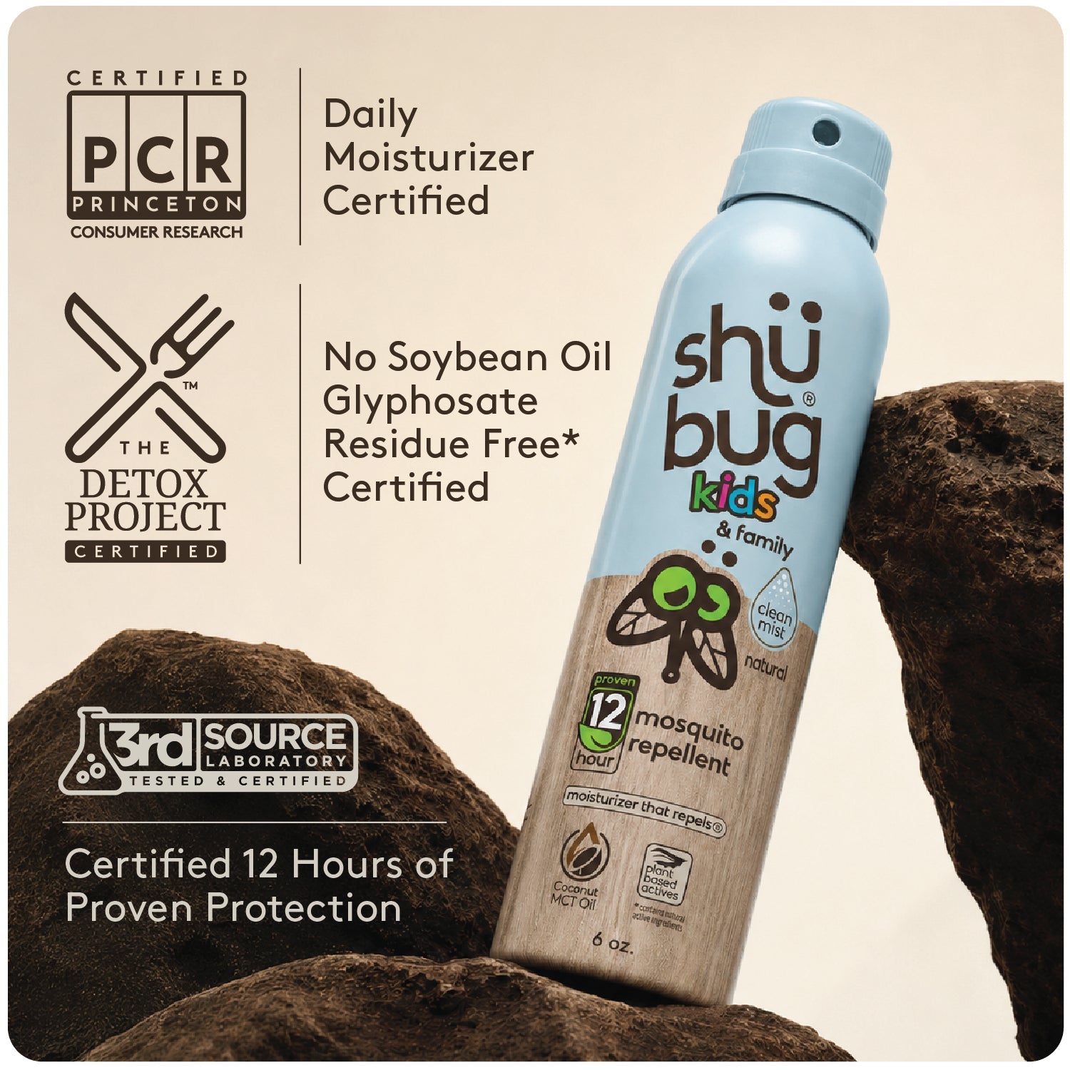 Shubug Kids  DEET FREE Insect Repellent