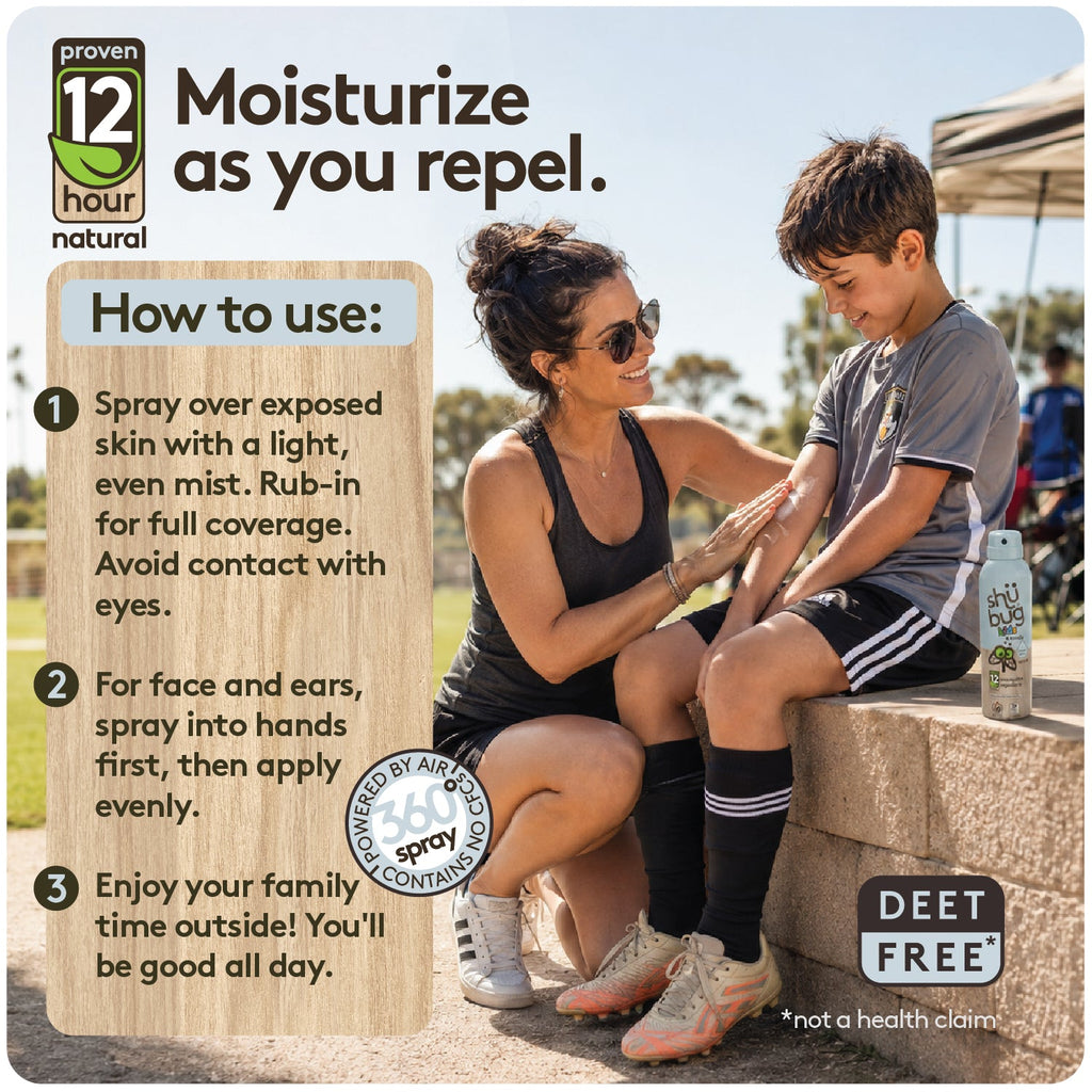 Shubug Kids  DEET FREE Insect Repellent