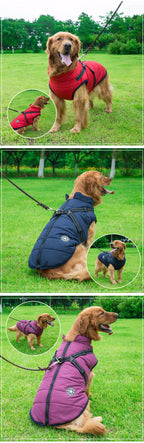 Reflective Large Dog Clothes  Waterproof