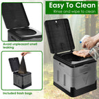 Portable Toilet for Car Camping Boating Hiking Outdoor