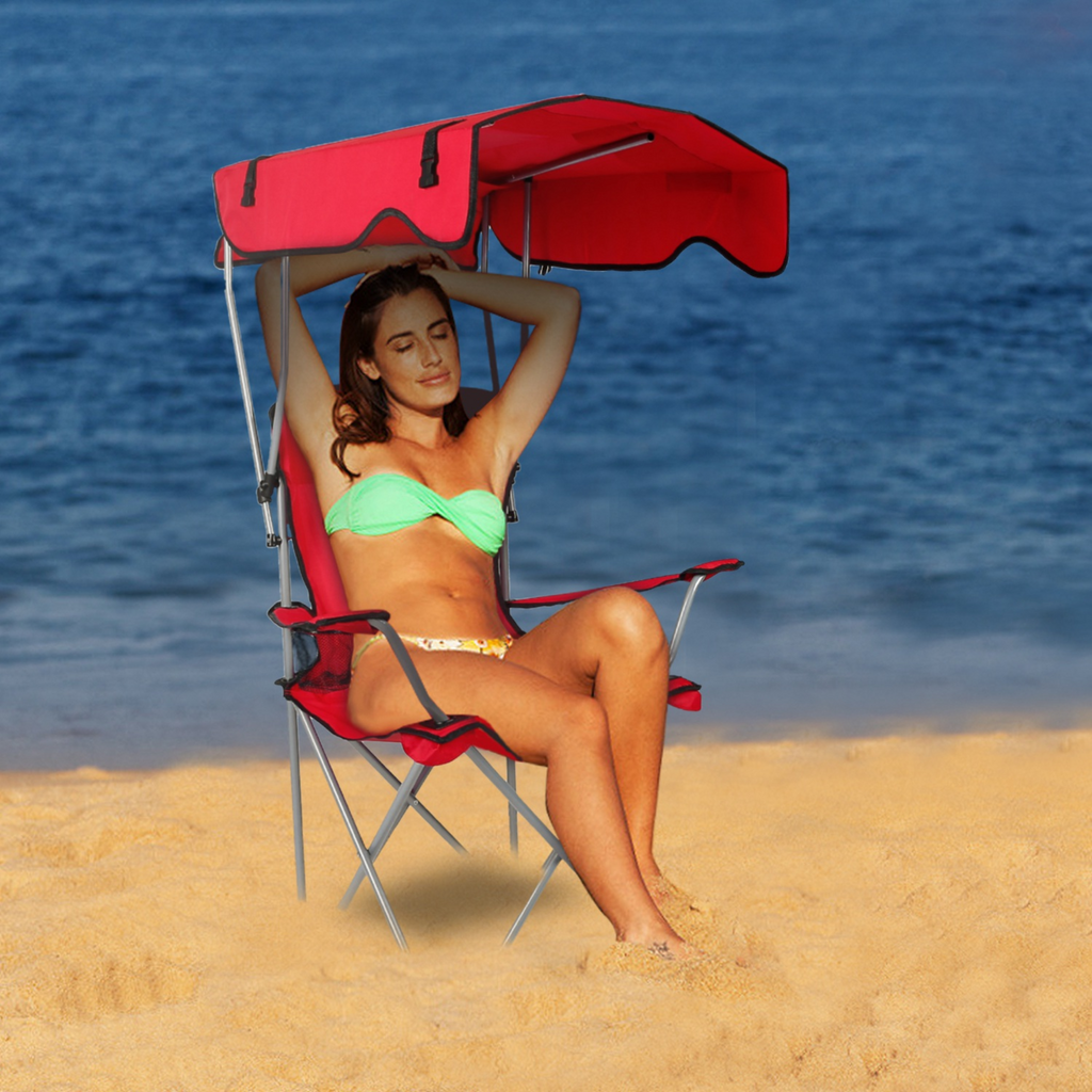 Foldable Beach Canopy Chair