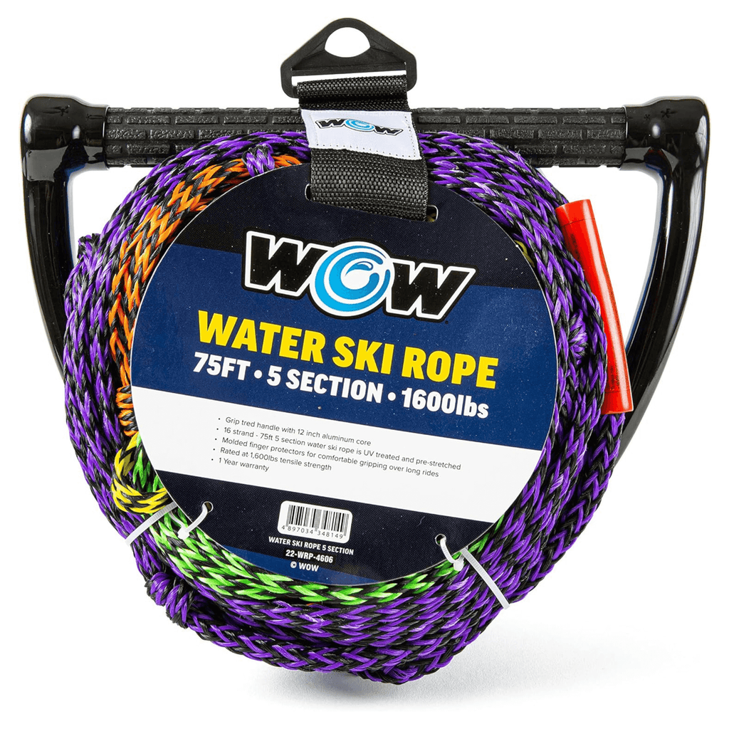 75ft 5-Section Pre-Stretched Water Ski Rope