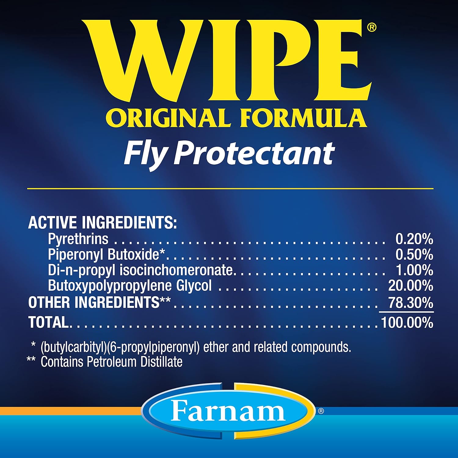 Wipe Fly Tick Protectant