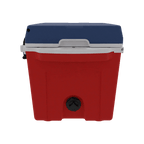 Taiga Coolers 27 Quart Red White and Blue Cooler