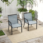 2 Piece Patio Dining Chairs