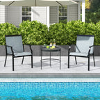 2 Piece Patio Dining Chairs
