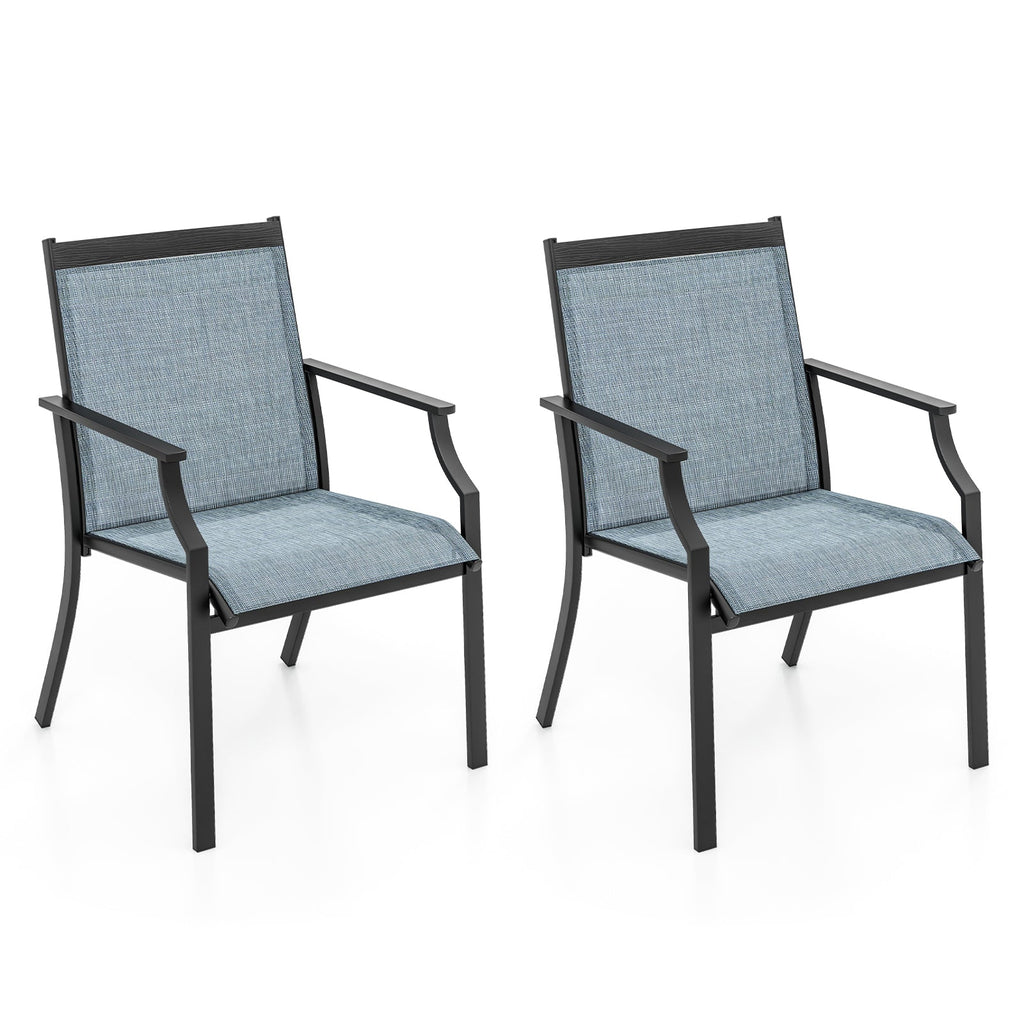 2 Piece Patio Dining Chairs