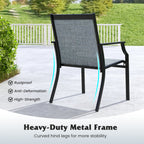 2 Piece Patio Dining Chairs