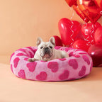 LE SURE Donut Dog Bed – 7 Sizes, 5 Patterns