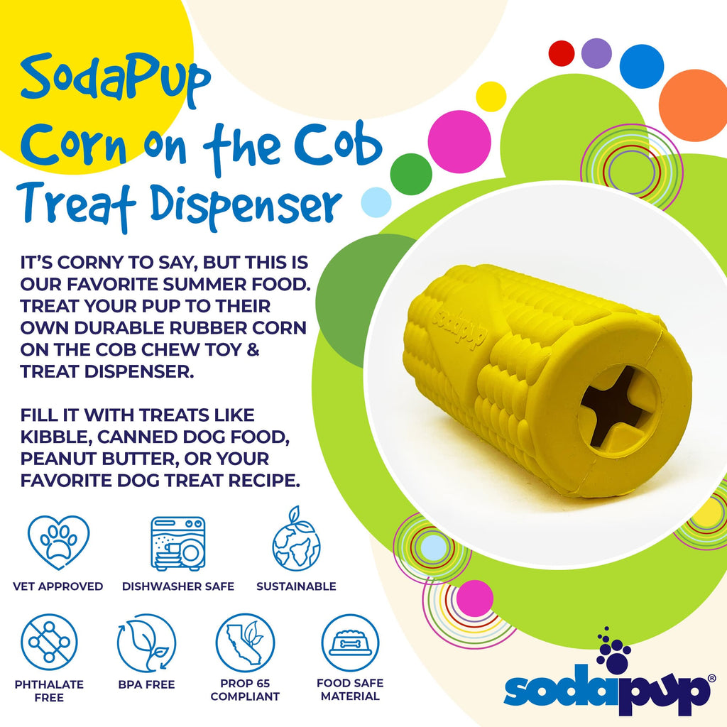 Corn on the Cob Dog Toy