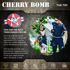 USA-K9 Cherry Bomb Rubber Dog Chew Toy
