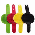 Soft Rubber Pet Bath Silicone Comb