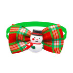 Pet Plaid Bow Tie