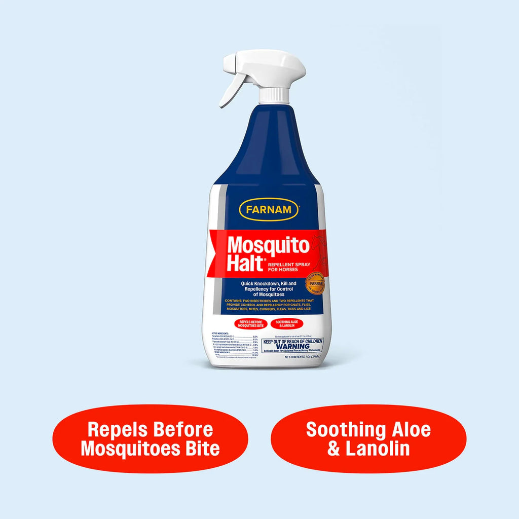 Farnam Mosquito Halt Horse Repellent Spray
