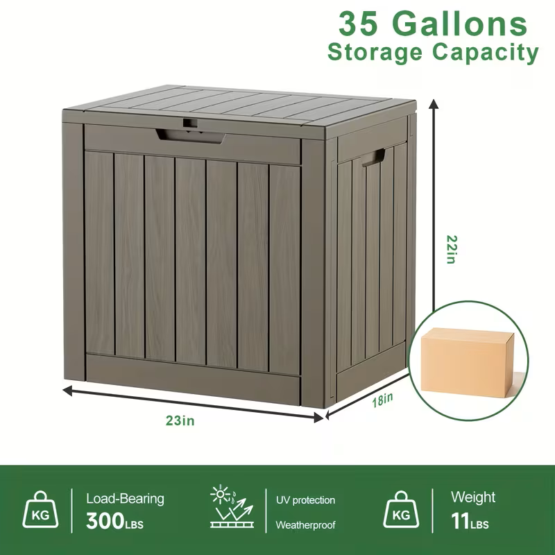 75 Gallon Outdoor Deck Box