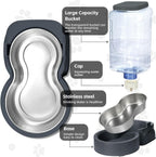 Automatic Cat Feeder & Water Dispenser Set