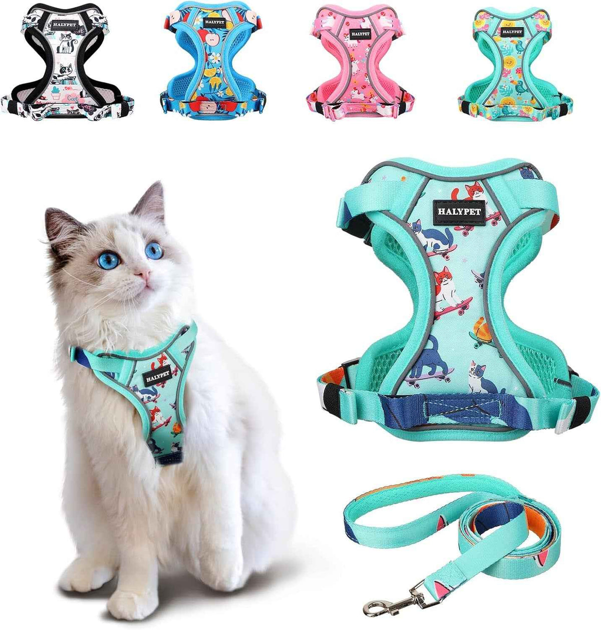 Escape-Proof Cat Harness & Leash Set